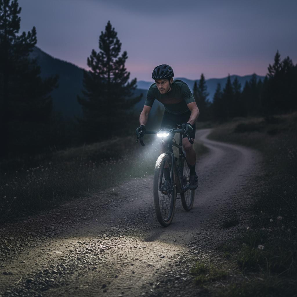 Daytime Running Light For Road And Mountain Bikes High-Brightness Led Safety Warning Light With USB C Charging