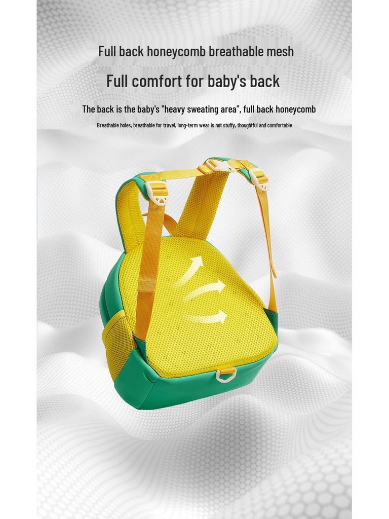 Lightweight Dinosaur Preschool Backpack for Kids - Cute Anti-Lost Design for Boys & Girls