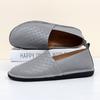 High Quality Genuine Leather Casual Shoes Light Non-slip Men's Driving Shoes Slip On Flats Handmade Elegantes Loafers Moccasins