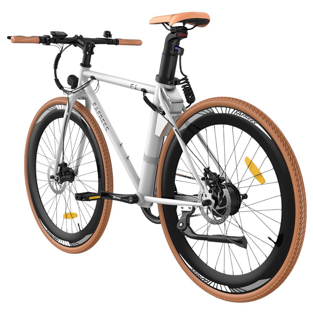 Bicicletă electrică Fafrees F1, Motor 250W, 36V 10AH cu baterie, Anvelope CST 700C*38C, Viteză maximă 25km/h, Autonomie maximă 90km, Frâne mecanice cu disc duble