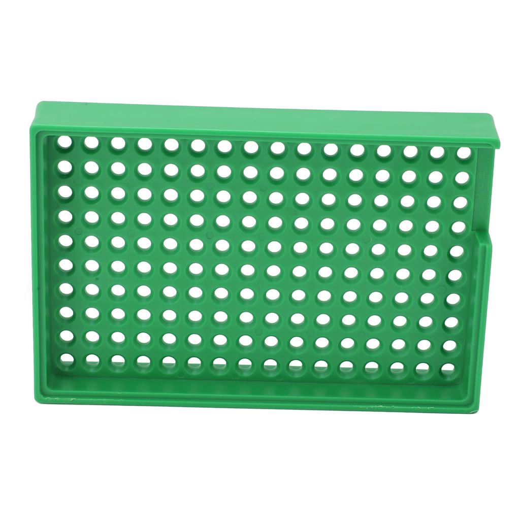 Bandeja para Tornillos PP Soporte de Almacenamiento Ranurado 3,5-4,0 mm 160 Agujeros Organizador Antiestático para el Trabajo