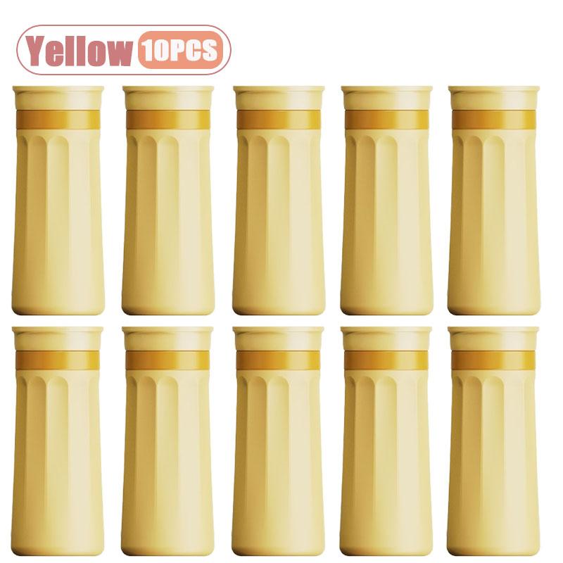 1-10PCS Fun Squeeze Ice Cup Silicone Drink Maker Push Pop Ice Tray Portable Cooling Cup for Soda Beer Outdoor Summer Sports