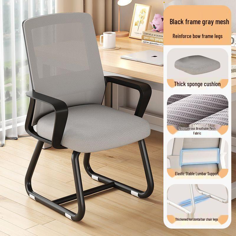 Comfortable Ergonomic Chair for Home, Dorm, Study, and Office