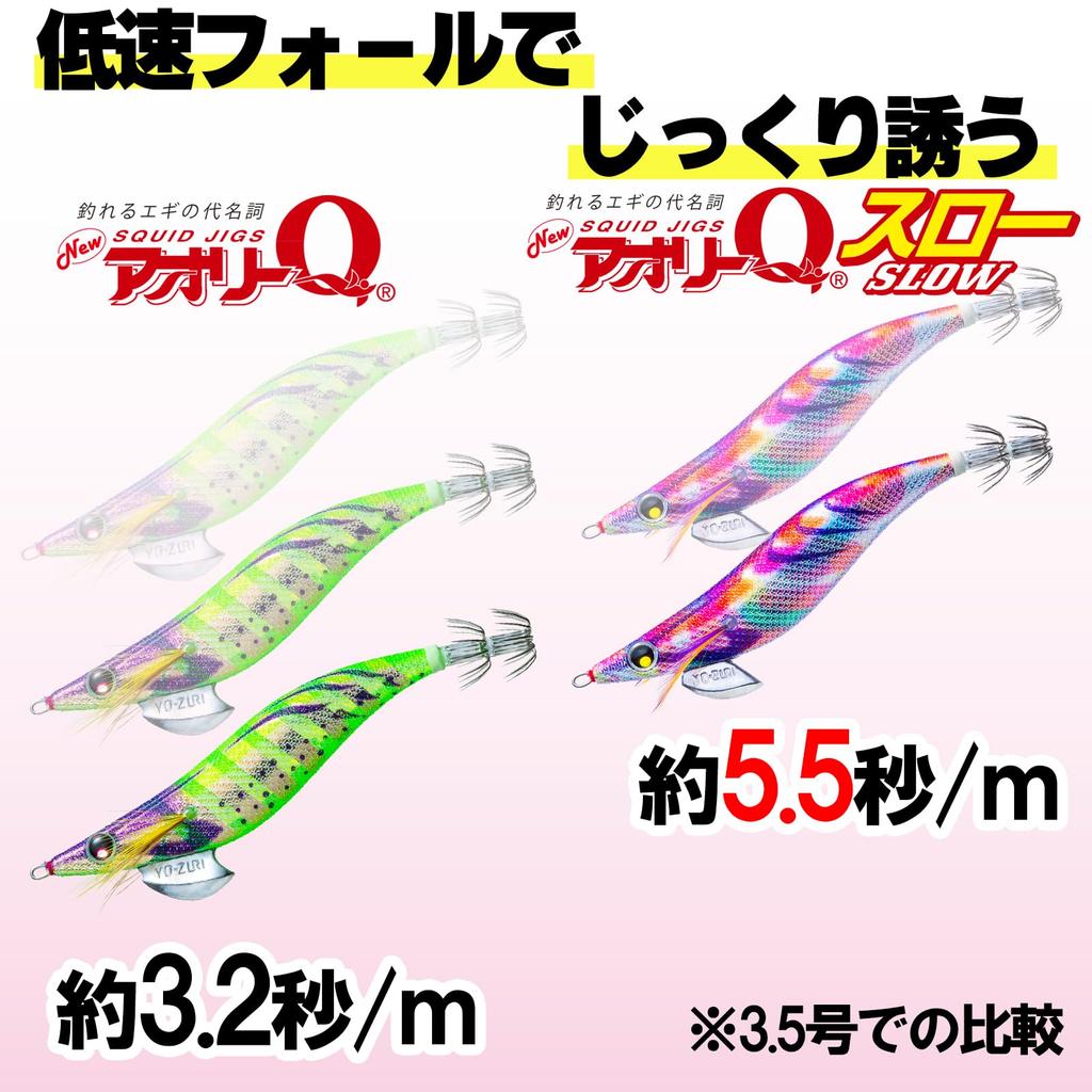 YO-ZURI Aori Q Slow No. 3.5 17.5g Monster Master Sinking
