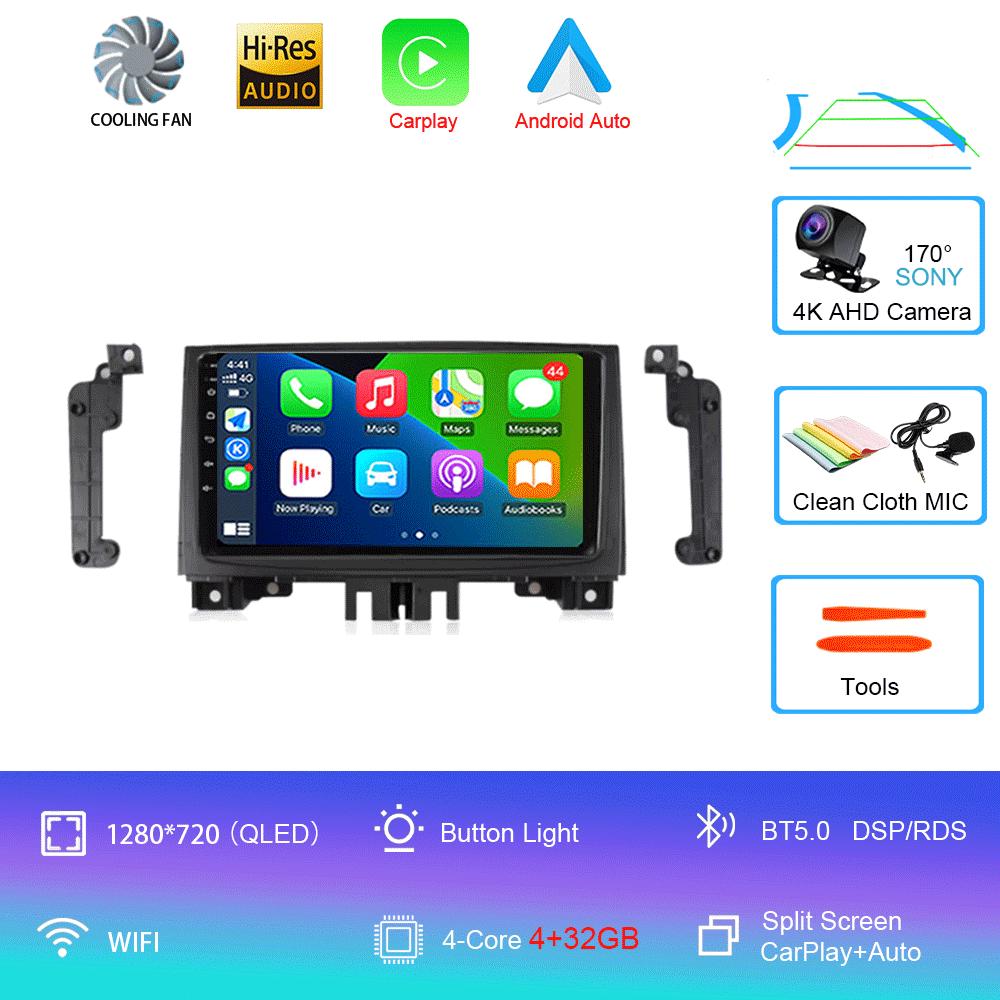 For Mercedes Benz Sprinter For VW Crafter Van 2006 - 2016 Car Radio Multimedia CarPlay WIFI GPS Navigation Player Android 14