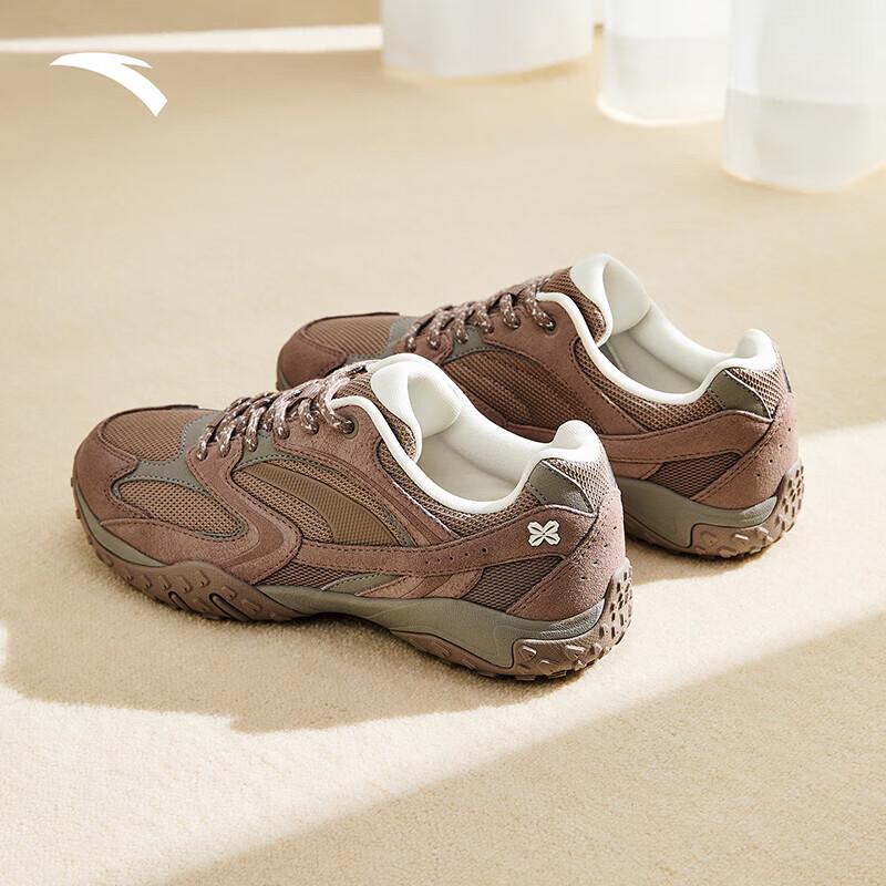 Anta Lingyu Women's Suede Casual Shoes