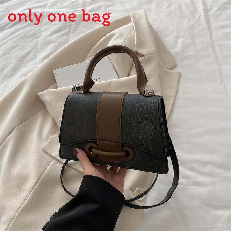 Minimalist Small Square Bag With Magnetic Closure For Daily Use Women
