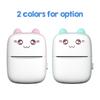 Portable Mini Pocket Printer BT Thermal Printer with Thermal Printing Paper USB Cable for Note