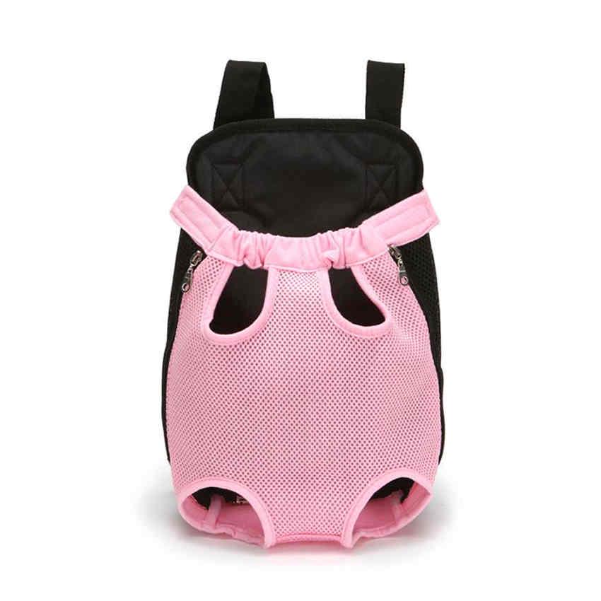 Verstellbare Mesh-Tragetasche für Haustiere, Hunde und Katzen, Schultertasche, Brusttasche für Outdoor-Reisen, Haustierzubehör
