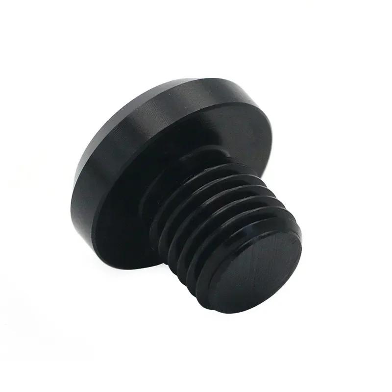 4Pcs Anti-Rust Motorcycle CNC Aluminum M10 x 1.25 Rear view Mirror Hole Plugs Screws Bolts Covers Caps Rearview Mirror Holder