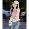Women's Gentle Sweet Fake Two-Piece Short Sleeve T-Shirt