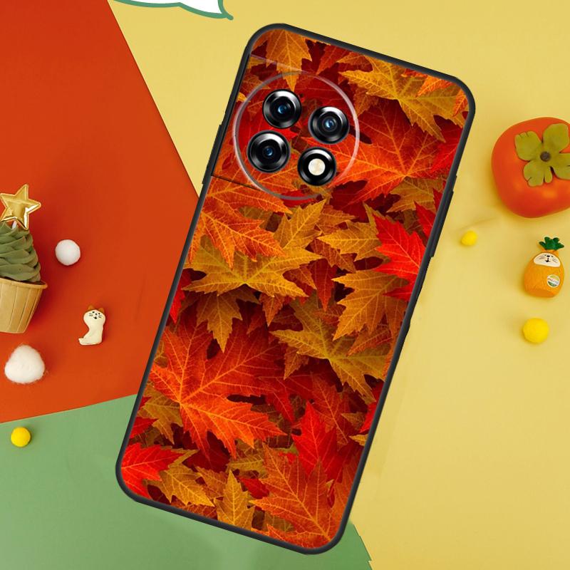 Autumn Leaves Case For OnePlus 15 12 12R 13T 13R 13 11 9 10 Pro 10T 8T Nord 5 CE 2 3 4 Lite N20 N30 Cover