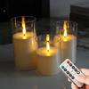 LED Lights Electronic Candles LED Candle Decorations Acrylic Candles Complete set of Remote Control Timers Christmas and Wedding