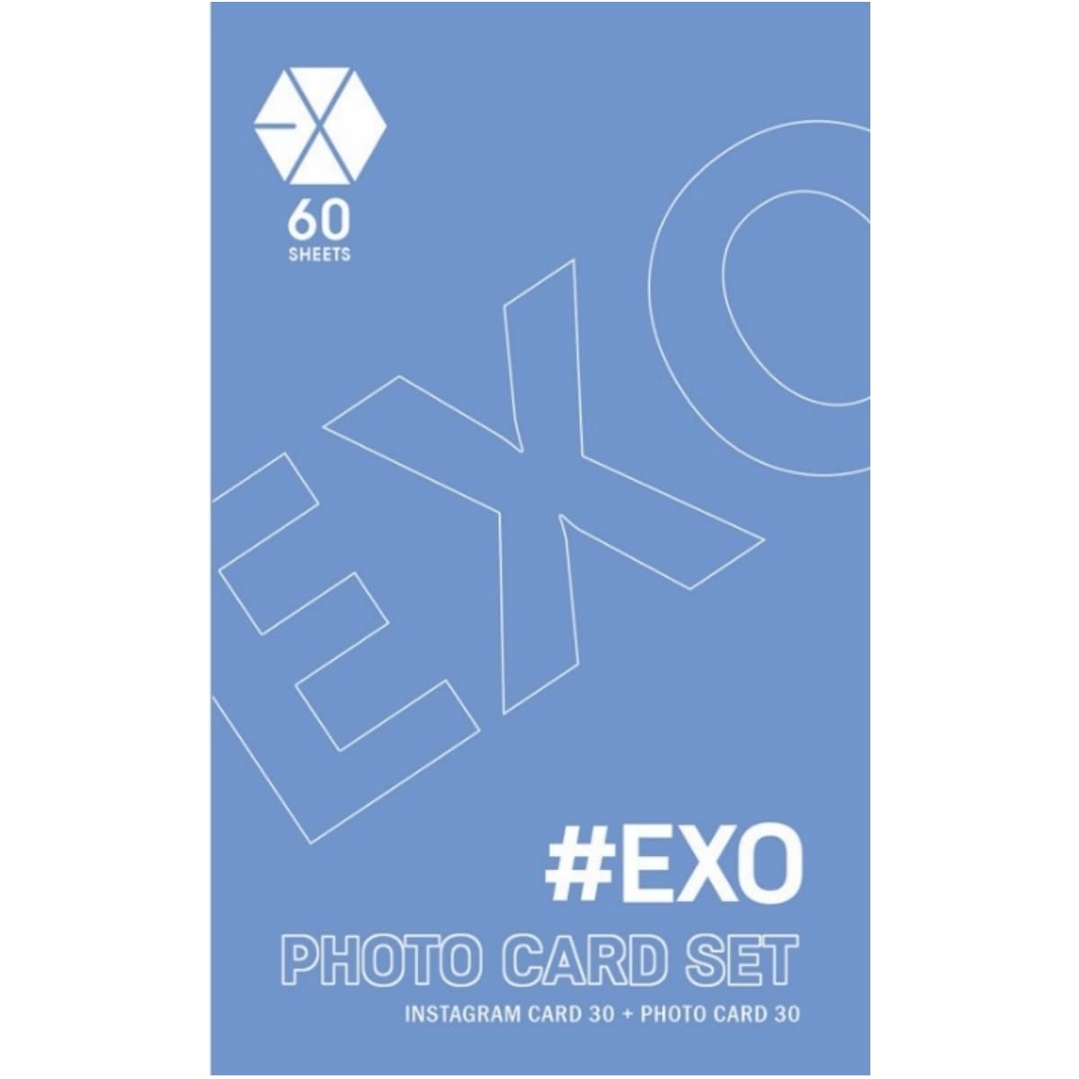 

Photo Card Set Instagram Cards 30 Trading 60-piece [30 + Cards] (EXO)