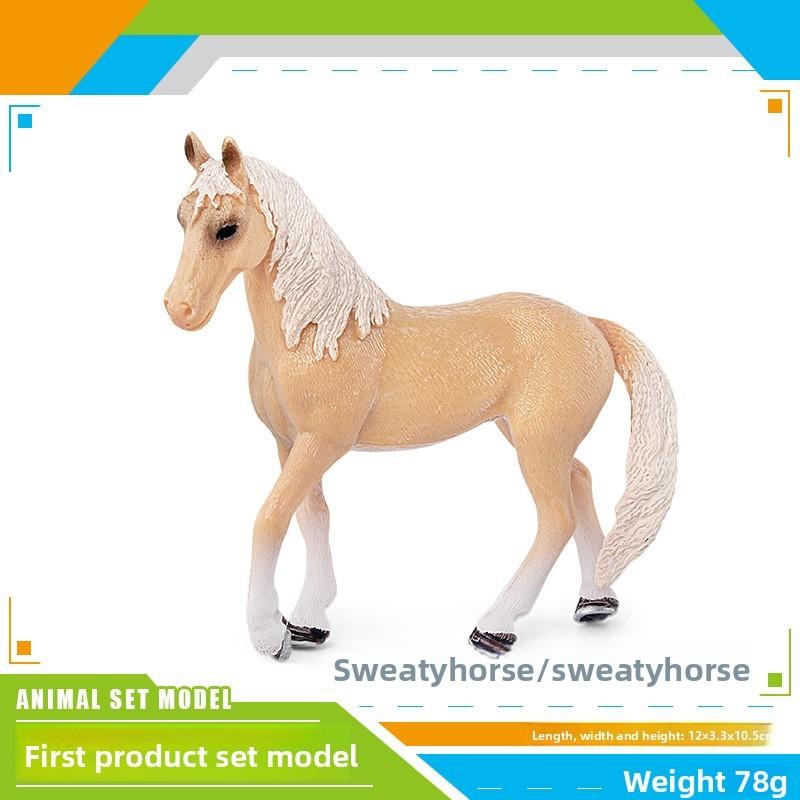 Realistic Pvc Wild Animal Horse Model For Childrens Educational Playroom Decor