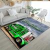 Kw Heavy Trucks Personalized Name Floor Mat Design for Study Room Kitchen Playrooms Decorate Room Antislip Carpet Decorate Offices