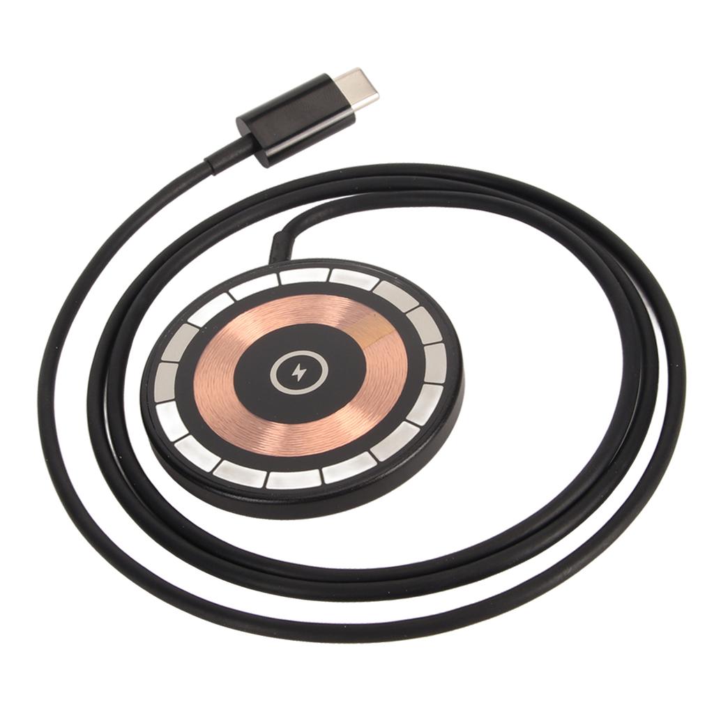 Magnetic Wireless Charger 15W Type C Phone Magnet Charging Pad for IOS Phone 12 13Mini 14 Plus 12 13 14 Pro