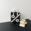 Portable Shoulder Tote Bag Diagonal Span Knitted Bag Casual Fashion Small Fresh Cute Large Mobile Phone Bag