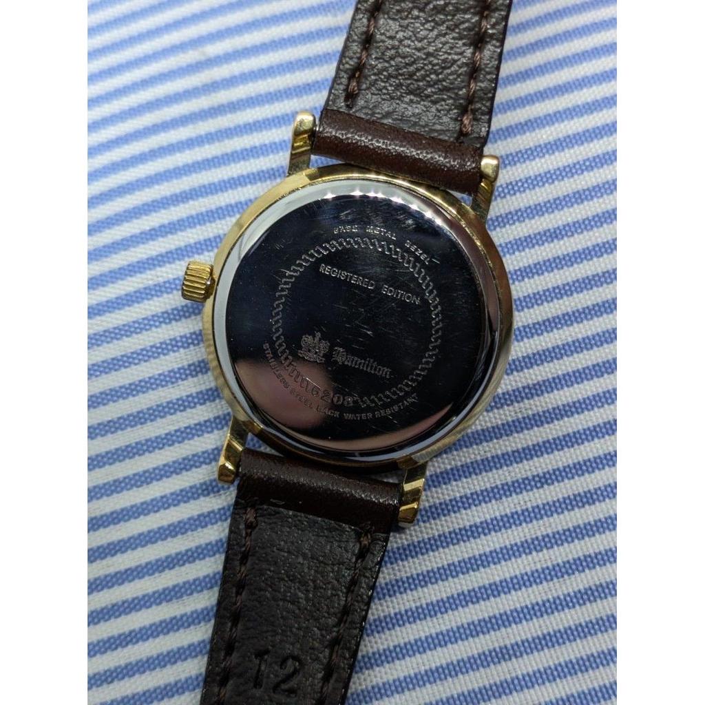 Used OverhauledGood ConditionHamilton American Classic Quartz Watch Smoseco Antique Vintage Hamilton