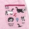 Kusguru Japan Coral Meyer Warm Pajama Pink Women's Vest,