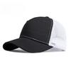 Unisex Summer Mesh Trucker Hat Structured Hard Top Baseball Cap Breathable Color Block Sun Protection Sports Cap for Men Women