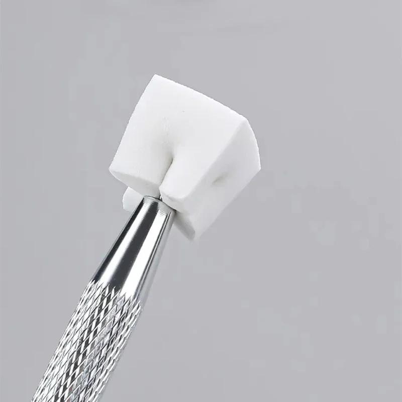 Farbe Verschmieren Mini Schwamm Block 4 Pfote Nagel Charms Pick Up Stift Gradienten Schwamm Puderquaste Kreative Nagel Zubehör Versorgung