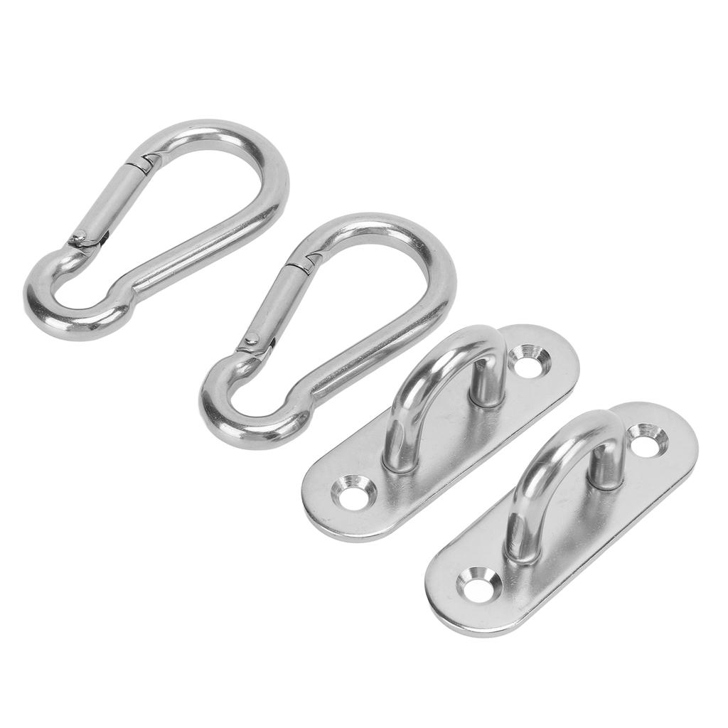 Hammock Chair Hanging Kit Stainless Steel Swing Ceiling Mount Hangers Set for Yoga Hammock Chair Sandbag