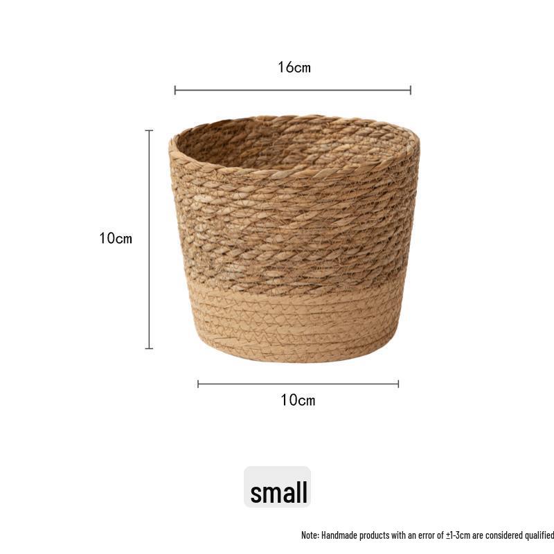 Rattan Woven Flower Pot Cover and Basket for Home Decoration