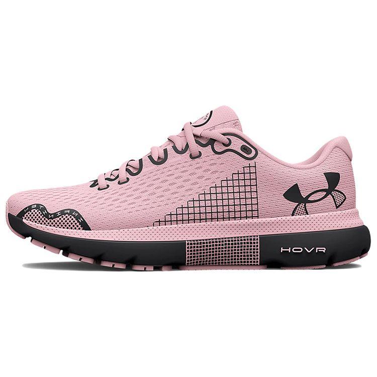 Under Armour Women s HOVR Infinite 4 Prime Pink Breathable Cushioned Neutral Running Shoes 3024905-600 38.5