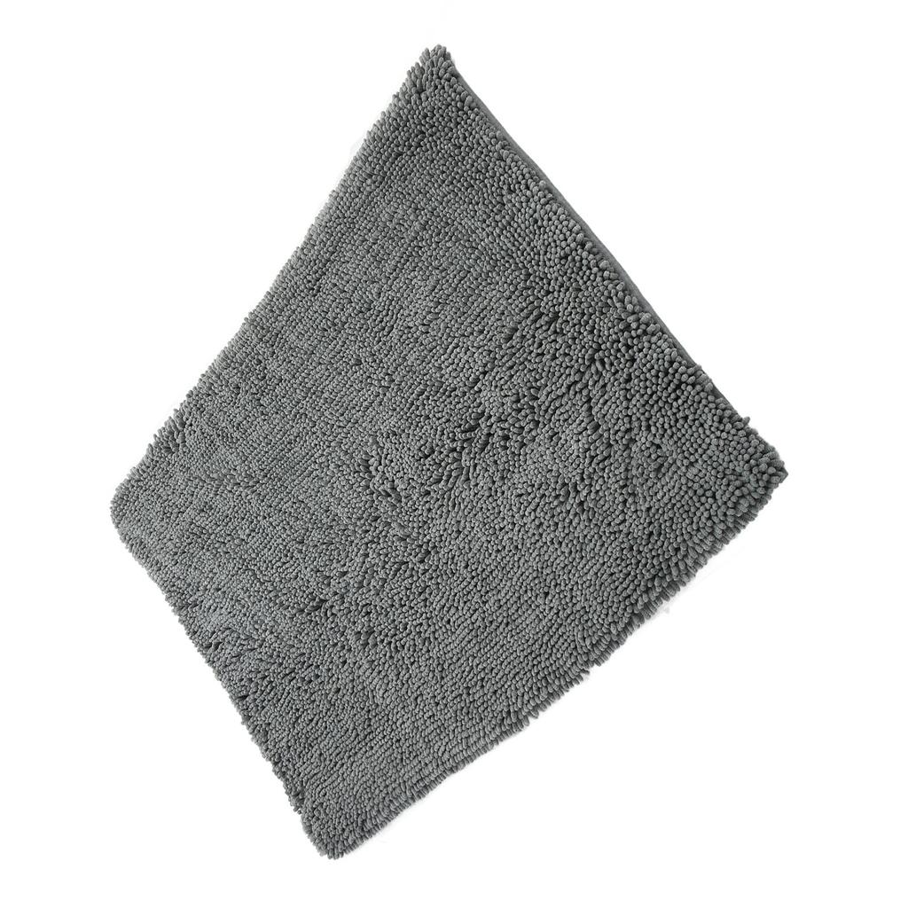 Dog Chenille Mud Mat Soft Water Absorption Slip Resistant Bottom Doormat for Indoor