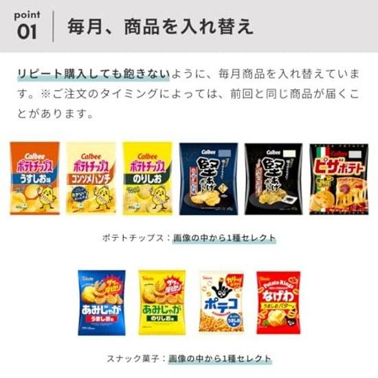 Tasting Set Snacks Assortment Famous Brands 12 Types Pieces (birthday Present Event Gift Party Commercial Use)