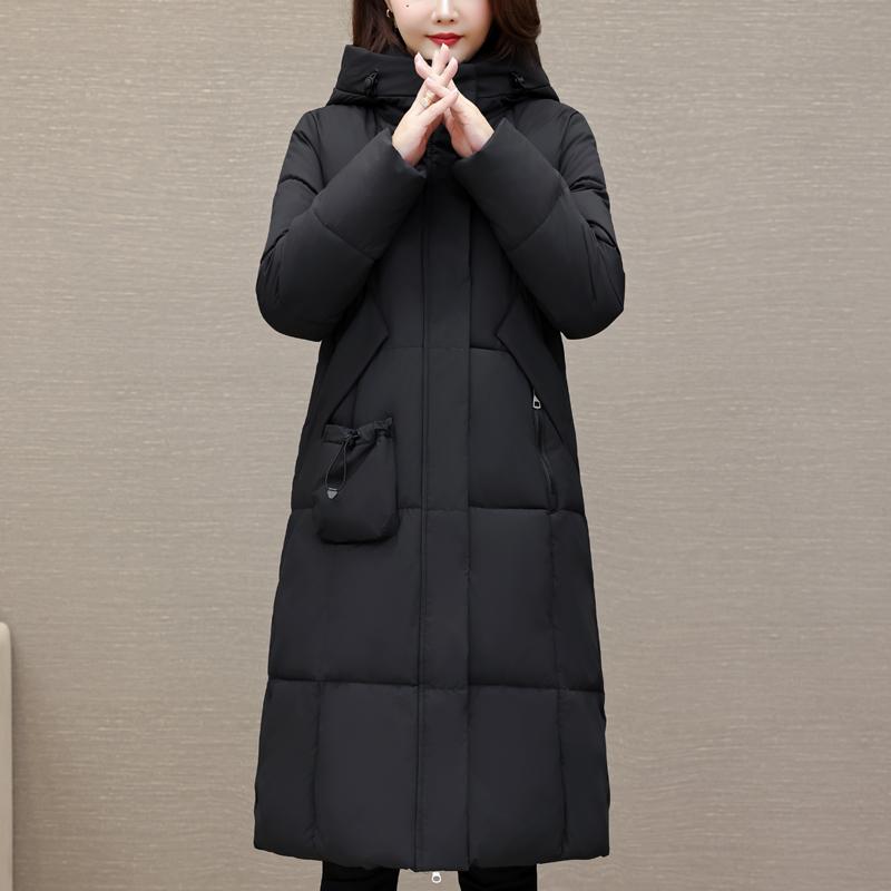 Fashion Winter Long Coat Female Clothes Hooded Thick Warm Casual Winter Jacket Women's Parkas