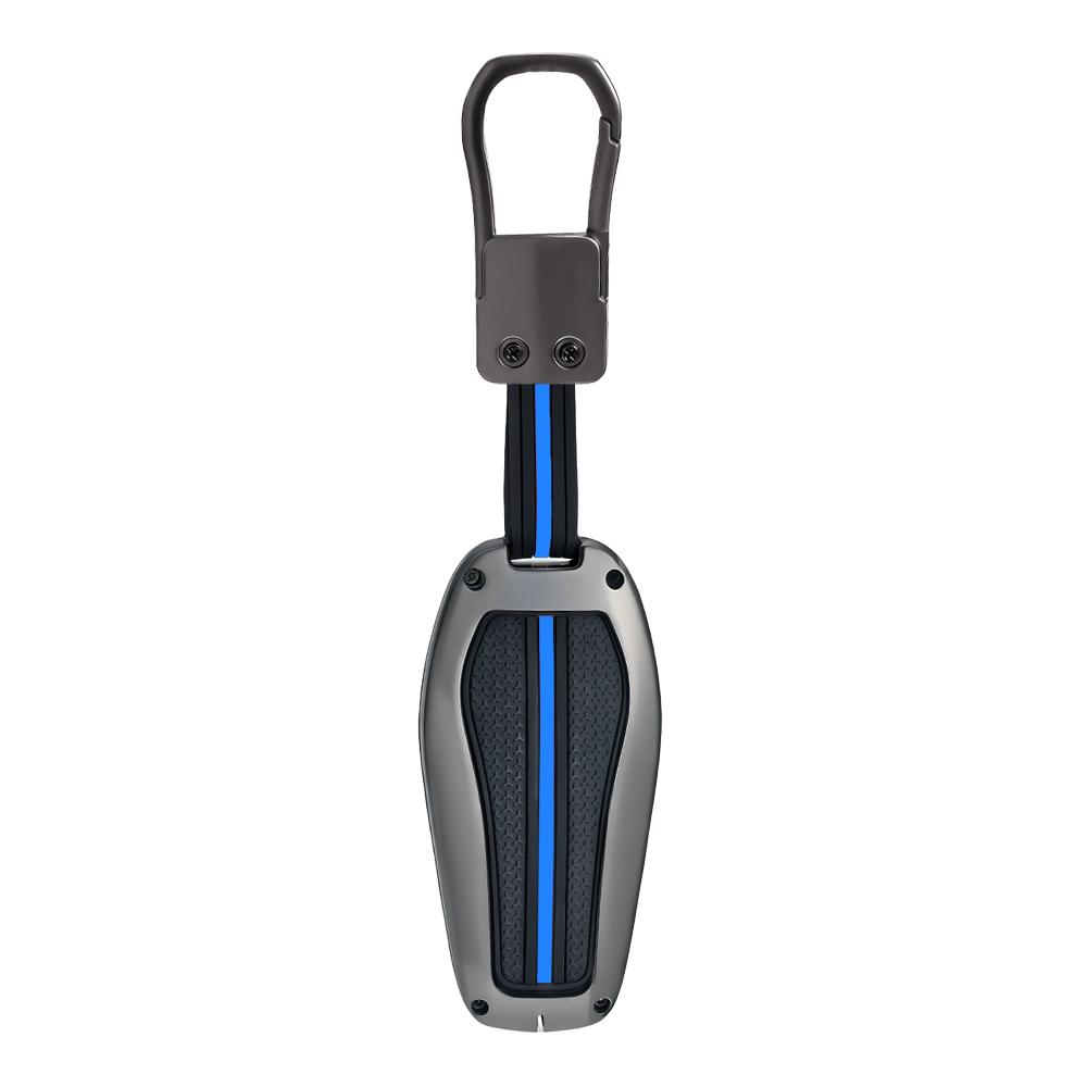 Zinc Alloy Car Key Case Cover Holder Protector Shell For Byd Qin Plusdmi Atto 3 Han Ev Dolphin Auto Interior Accessories