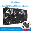120mm 3000RPM Efficient Cooling Fan with Controller for BTC Chassis Cabinet Mining Rig Radiator