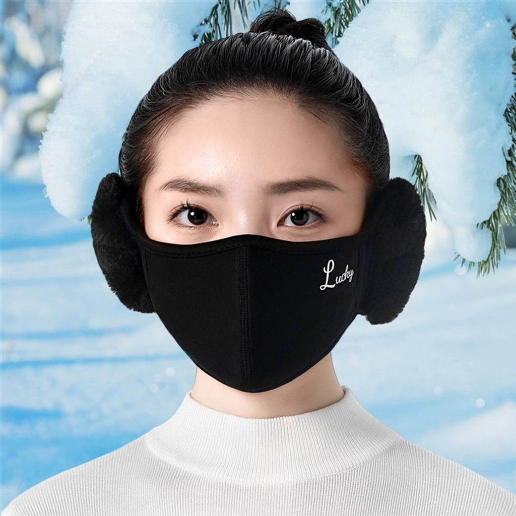 Winter Warm Respirator Cold Proof And Antifreeze Protective Mouth Ear Mask For Outdoor Riding