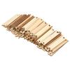 100pcs Nature Color Wooden Tags Crafts For Wall Wedding Party Room Decoration Accessories DIY