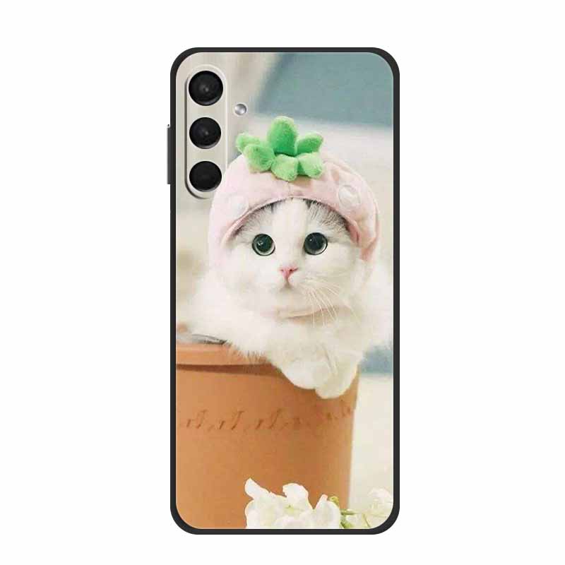 For Samsung Galaxy A25 5G Case Animals TPU Silicone Soft Back Cover Phone Cases for SamsungA25 6.5" Protective Wolf Cool Bumper