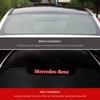 GLC GLB Araç Yüksek Fren Lambası Çıkartmaları PVC Otomatik Logo Projeksiyon Dekorasyon Aksesuarları Mercedes Benz AMG W203 W206 W220 W205 İçin