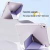 iPad 11 Acrylic Protective Case, 2025 Model: Tri-fold + Y-Type Design with Pen Slot, Anti-Bending Shell
