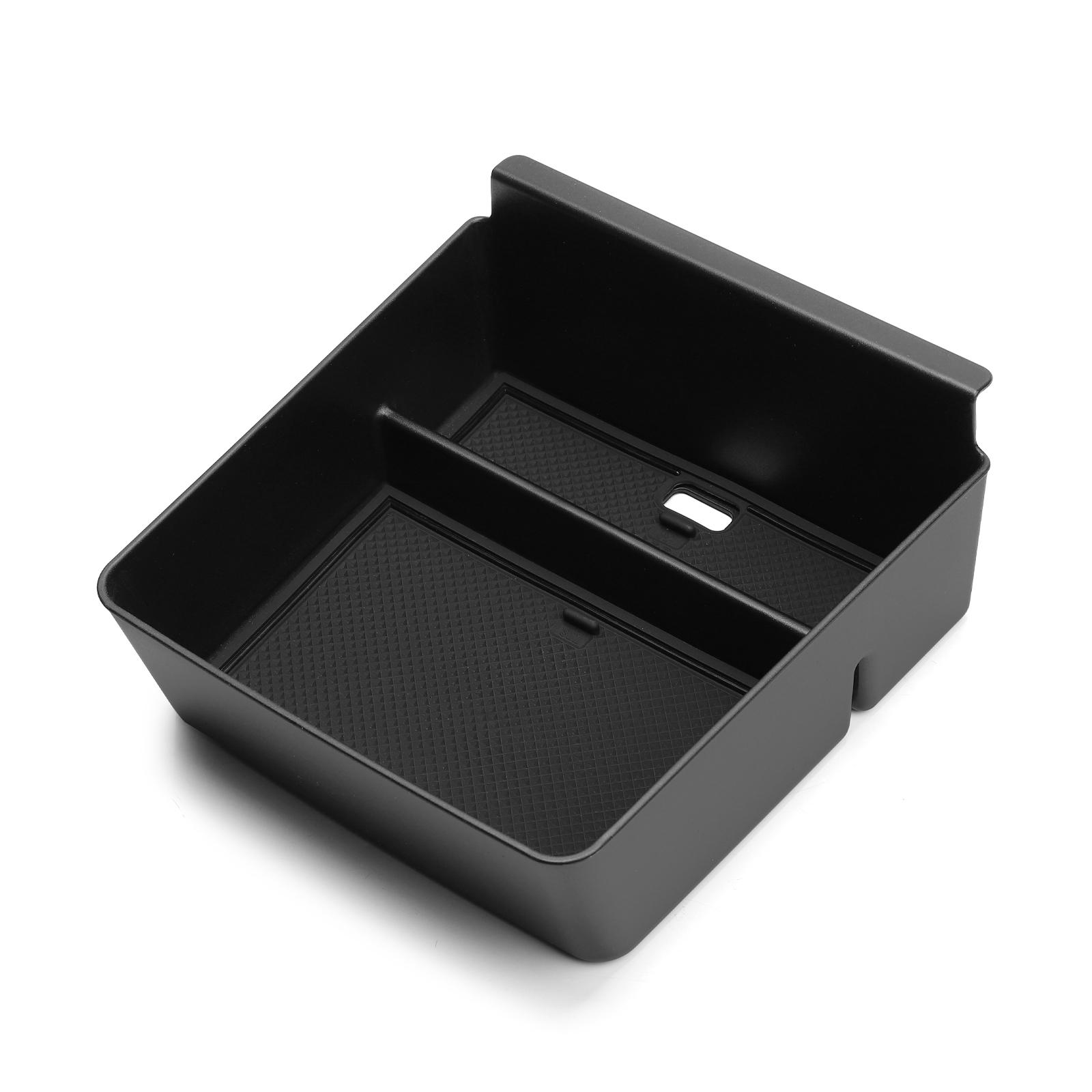 

для Tesla Model S Центральная консоль Подлокотник Ящик для хранения Автомобильный центральный лоток Органайзер Аксессуары Tidying Черный