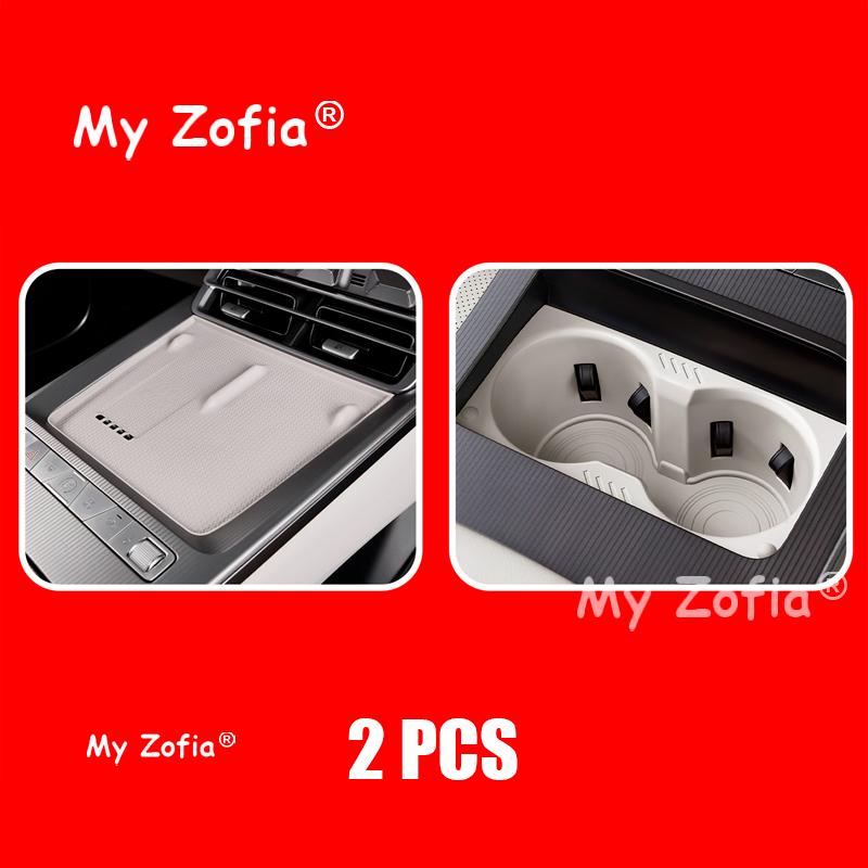 For BYD Han L 2025 2026 Car Wireless Charging Silicone Pad Non-slip Protection Mat Interior Modification Accessories