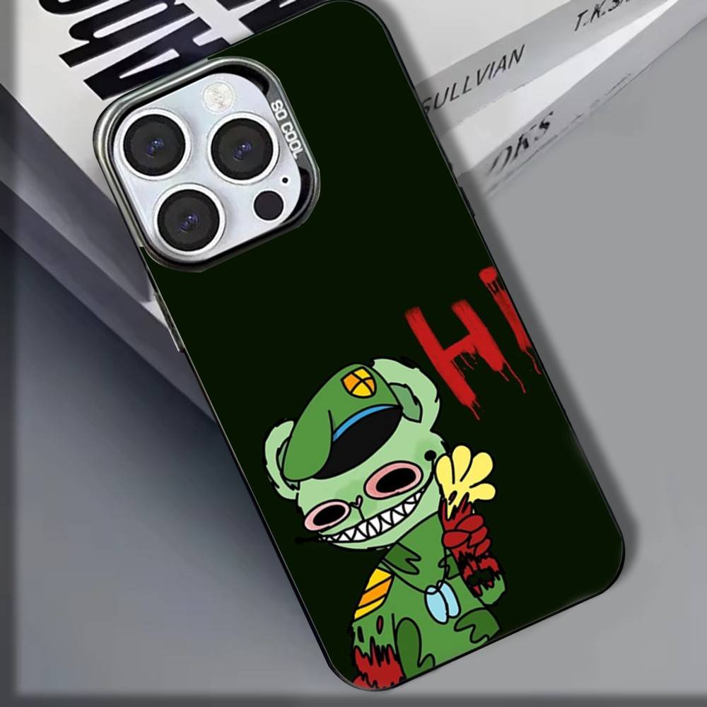 

Happys T-Tree-es Friends Phone Case For iPhone 16,15,14,13,12,11,8,7,Pro,Max,Plus,Mini,XS,SE Shockproof Matte Cover iPhone16e