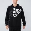 Adidas Sport-Hoodie mit großem Logo für Herren, Oberteile, Schwarz GS8747