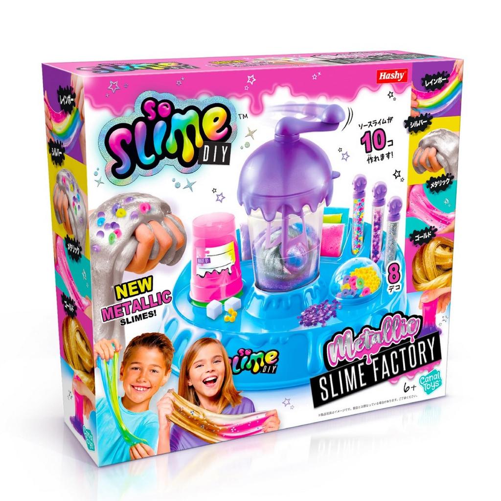 Hashy Source Slime Factory Metallic Slime Making DIY Original Slime Hashy Latest 2025 Gift Top-in Kit,