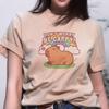 Capybara Top Women Graphic Summer Anime Tshirts feUnisex Comic Funny Unisexga Clothing