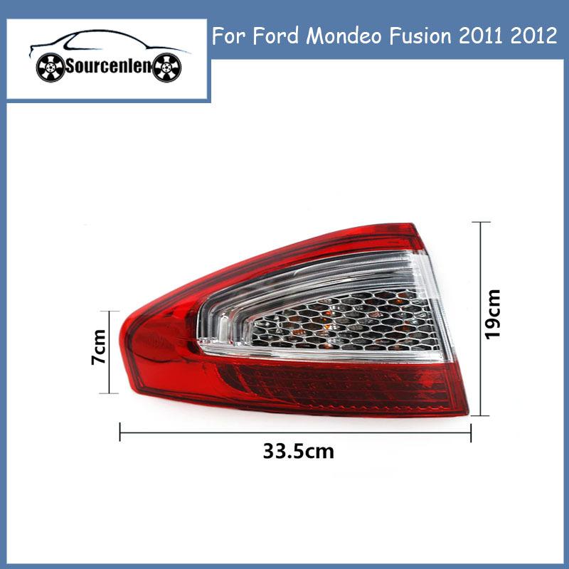 Brand New Rear Tail Light for Ford Mondeo Fusion 2011 2012 Driving DRL Brake Stop Turn Signal Lamp BS7113A602AD 13A603