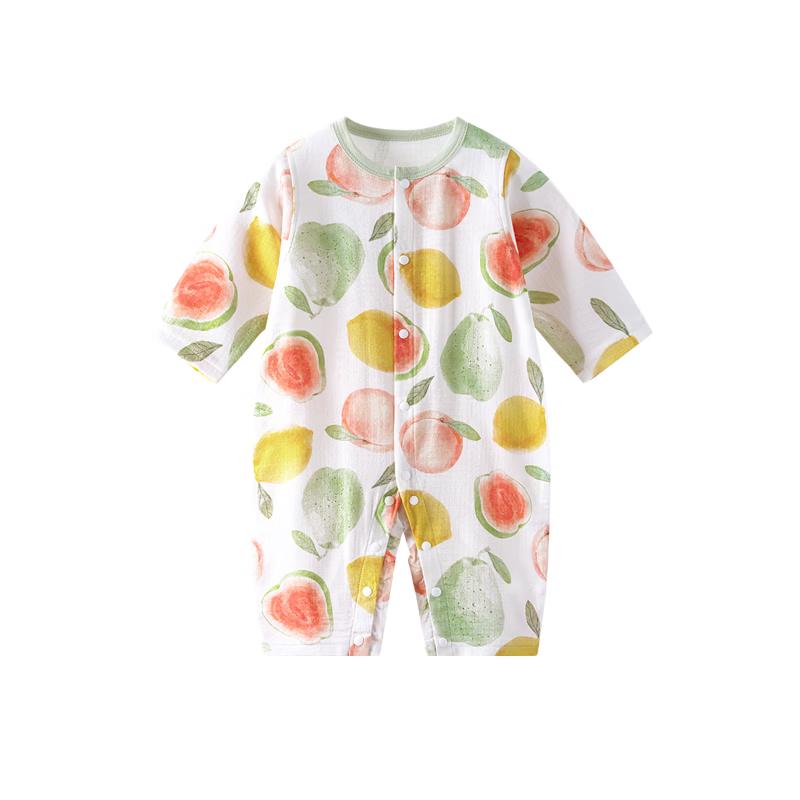 Bamboo Gauze Long-Sleeve Baby Summer Romper 66