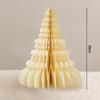 2026 Christmas Tree Honeycomb Ball 3D Folding Christmas Tree Ornament Desktop Decoration  for Xmas Navidad Happy New Year Decor