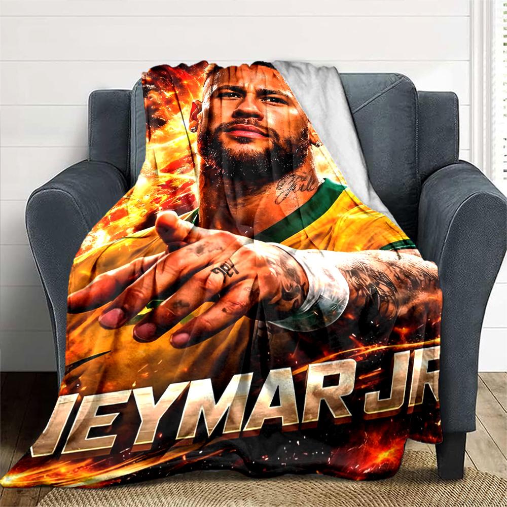 1pc Neymar15 Blanket, Gift, for Men and Women, Soft Blanket, Good for Sofa Bed Couch Travel, Lightweight Flannel Blanket