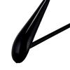 Mawa Bodyform Bar Hanger 46cm Bodyform Mawa Hanger Bulk Purchase Storage Prevents Items from Falling Off Functional Design Closet 440005000 Black